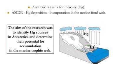Mercury in the Antarctic Food Web